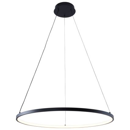 Zuma Line - LED-Hängeleuchte an Schnur LED/28W/230V 3000/4000/6000K d 60 cm schwarz