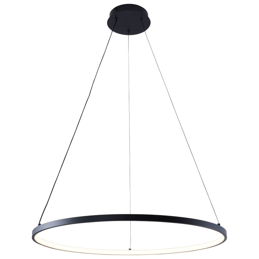 Zuma Line - LED-Hängeleuchte an Schnur LED/28W/230V 3000/4000/6000K d 60 cm schwarz