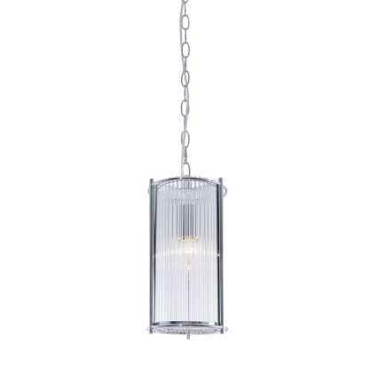 Zuma Line - Hängeleuchte an Kette 1xE27/40W/230V glänzendes Chrom