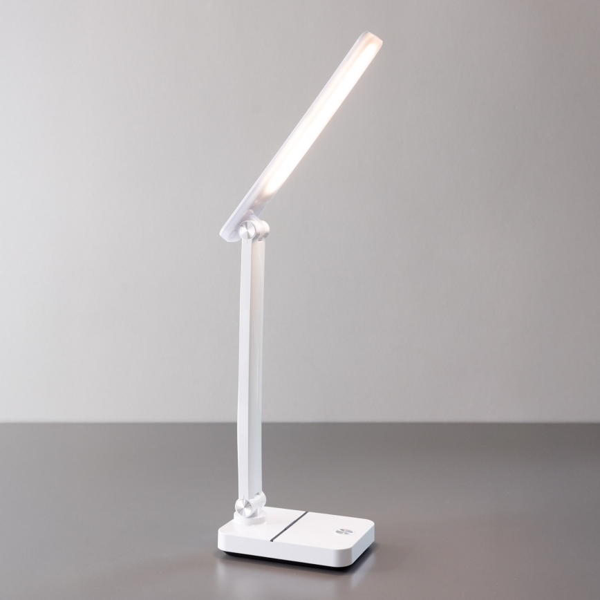 Zuma Line - Aufladbare LED-Tischleuchte LED/8W/1200 mAh 3000/4500/6000K CRI 90 weiß