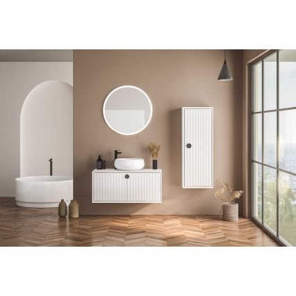 Zuma Line - LED-Badezimmerspiegel zur Wandmontage mit integrierter LED-Hintergrundbeleuchtung LED/36W/230V 3000/4000/6000K Ø 80 cm IP44