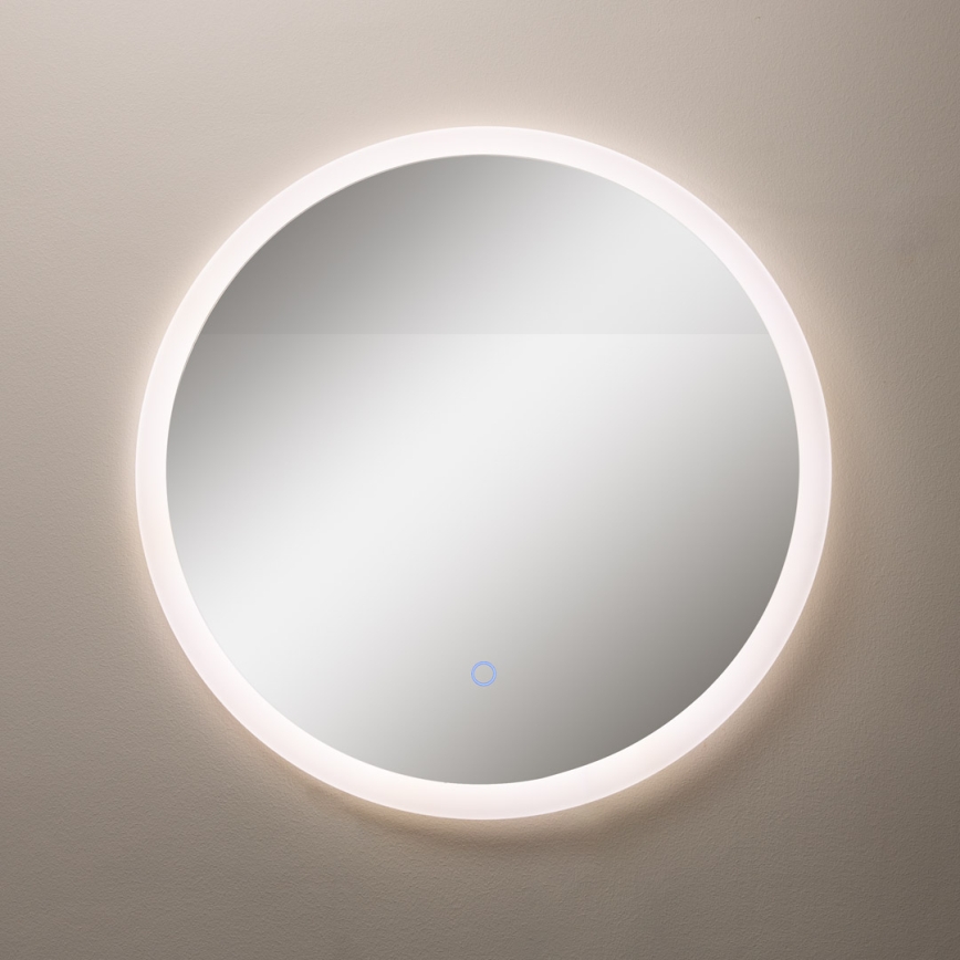 Zuma Line - LED-Badezimmer-Wandspiegel mit LED-Hintergrundbeleuchtung/24W/230V 3000/4000/6000K Ø 60 cm IP44