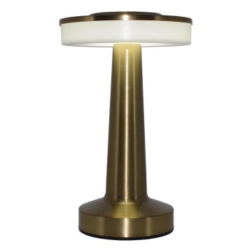 Zuma Line - Dimm- und aufladbare LED-Tischleuchte LED/2,5W/1200 mAh 3000/4000/6000K golden