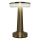 Zuma Line - Dimm- und aufladbare LED-Tischleuchte LED/2,5W/1200 mAh 3000/4000/6000K golden