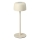 Zuma Line - Dimm- und aufladbare LED-Tischleuchte LED/2W/1200 mAh IP44 cremefarben