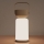 Zuma Line - Dimm- und aufladbare LED-Tischleuchte LED/3W/1200 mAh 3000/4000/6500K IP44 braun