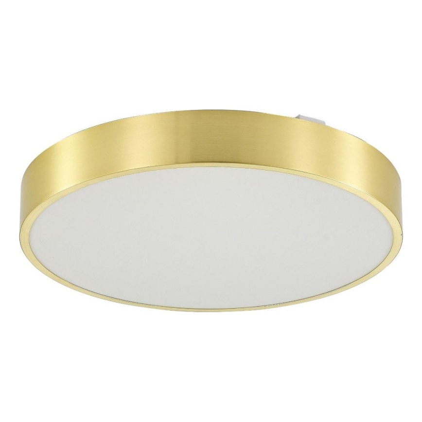 Zuma Line - Dimmbare LED-Deckenleuchte für Badezimmer LED/36W/230V 3000-6000K d 40 cm IP44 golden + Fernbedienung
