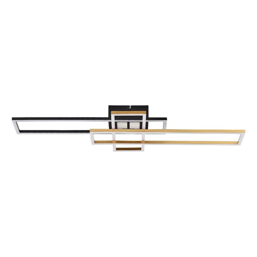 Zuma Line - Dimmbare LED-Deckenleuchte LED/55W/230V 3000-6000K schwarz/golden + Fernbedienung