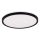 Zuma Line - Dimmbare LED-RGBW-Deckenleuchte LED/32W/230V + LED/8W 3000-6000K schwarz + Fernbedienung