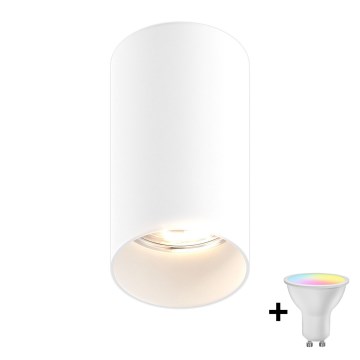 Zuma Line - Dimmbarer LED-RGBW-Spot 1xGU10/6W/230V, weiß + Fernbedienung