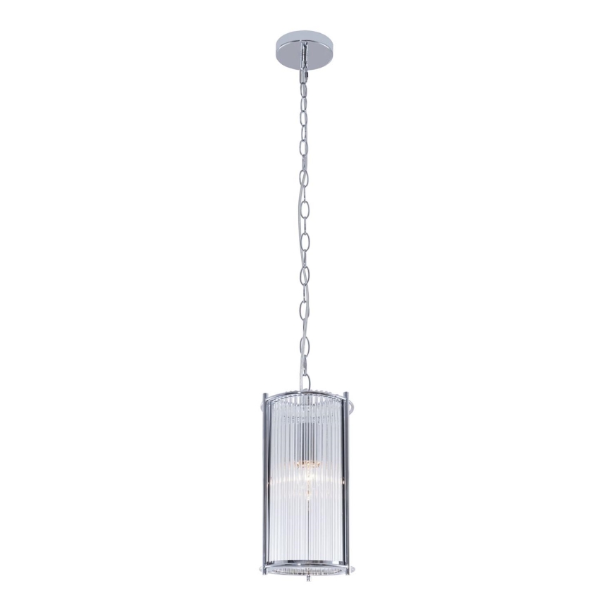Zuma Line - Hängeleuchte an Kette 1xE27/40W/230V glänzendes Chrom