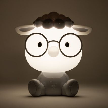 Zuma Line - Dimmbare LED-Kinder-Tischleuchte mit Touch-Steuerung LED/3W/230V Schaf grau