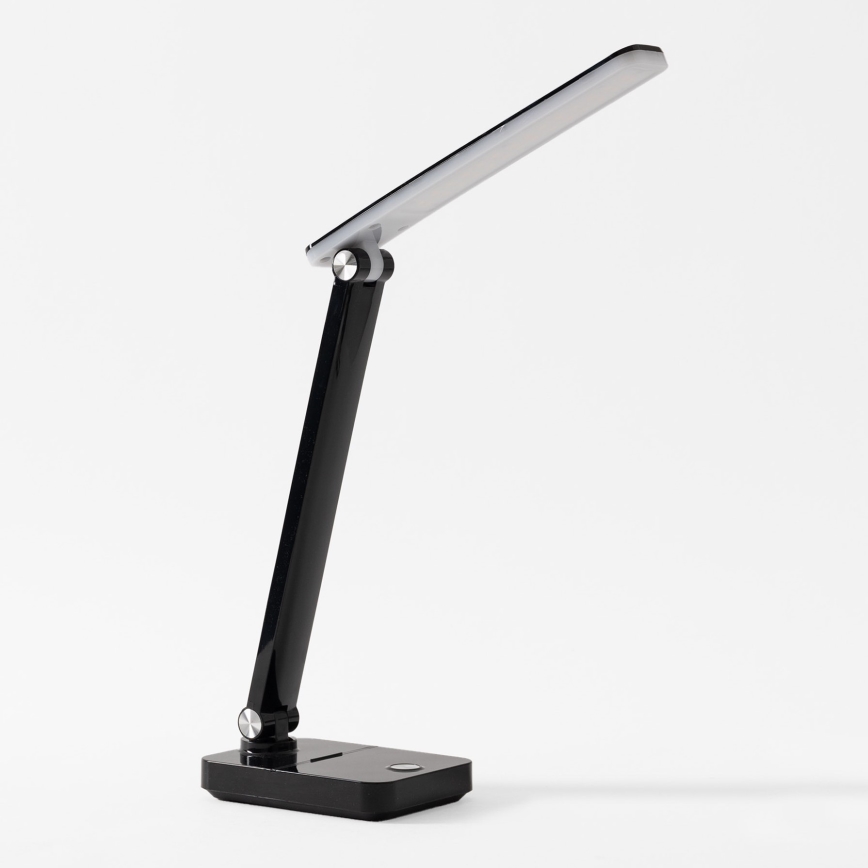 Zuma Line - LED Akku-Schreibtischlampe LED/8W/1200 mAh 3000/4500/6000K CRI 90 Schwarz
