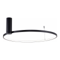Zuma Line - LED-Deckenleuchte LED/32W/230V 3000/4000/6000K Ø 60 cm schwarz