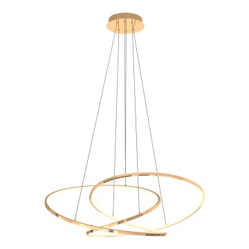Zuma Line - LED dimmbare Hängeleuchte an Kabel LED/56W/230V gold