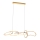 Zuma Line - LED dimmbare Hängeleuchte an Kabel LED/56W/230V gold