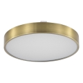 Zuma Line - LED dimmbares Badezimmer-Deckenleuchte LED/36W/230V 3000-6000K Ø 40 cm IP44 Messing + Fernbedienung