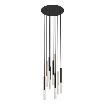 Zuma Line - LED-Hängeleuchte 9xLED/5W/230V schwarz/Messing