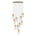 Zuma Line - LED-Pendelleuchte an Kabel LED/50W/230V, goldfarben