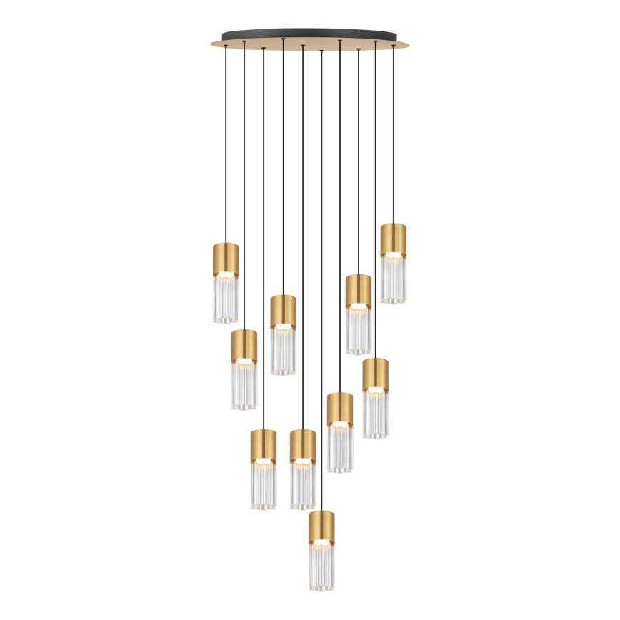 Zuma Line - LED-Pendelleuchte an Kabel LED/50W/230V, goldfarben