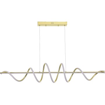 Zuma Line - LED-Pendelleuchte mit Seilaufhängung LED/60W/230V goldfarben