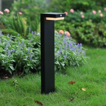 Zuma Line - LED-Solarleuchte mit Bewegungs- und Dämmerungssensor LED/4,5W/2000 mAh IP44 schwarz