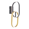 Zuma Line - LED-Wandleuchte 2xLED/12W/230V schwarz/gold