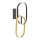 Zuma Line - LED-Wandleuchte 2xLED/12W/230V schwarz/gold
