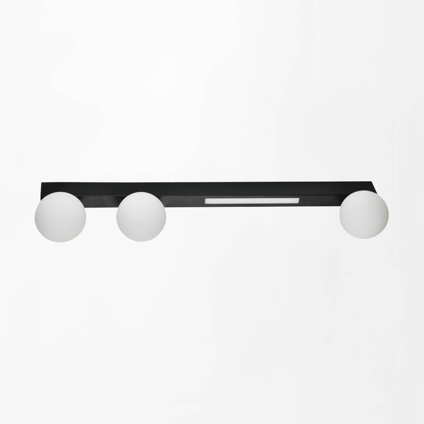 Zuma Line - LED-Wandleuchte 3xG9/40W/230V + LED/6W schwarz