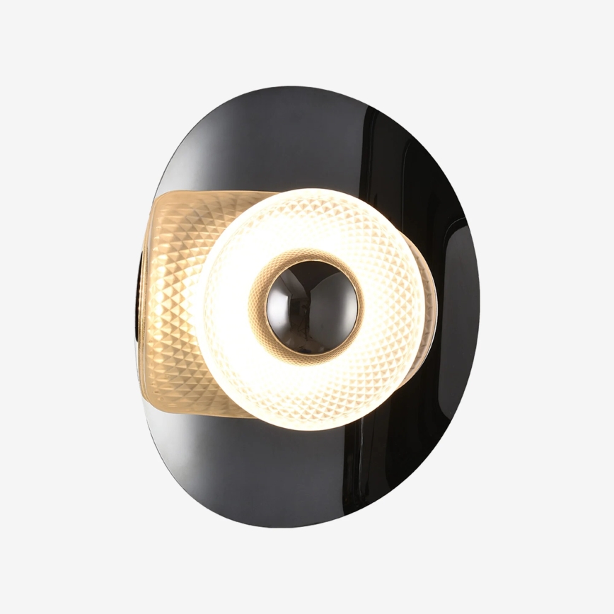 Zuma Line - LED-Wandleuchte LED/8W/230V schwarz/rauchschwarz