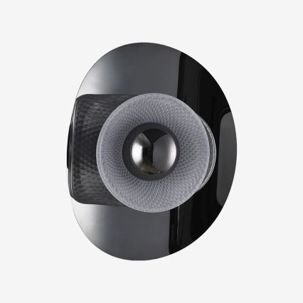Zuma Line - LED-Wandleuchte LED/8W/230V schwarz/rauchschwarz