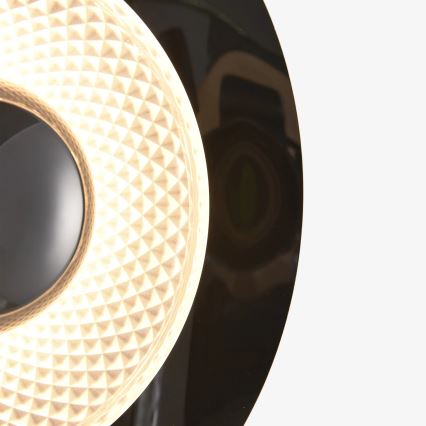 Zuma Line - LED-Wandleuchte LED/8W/230V schwarz/rauchschwarz