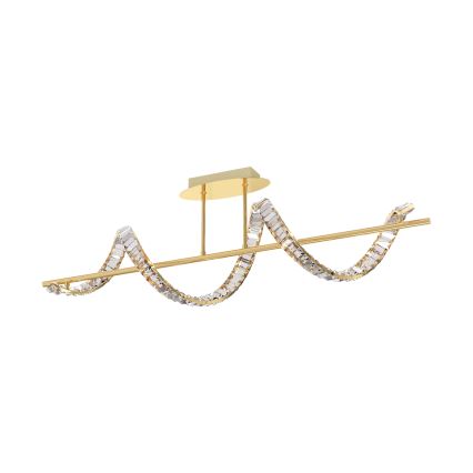 Zuma Line - LED dimmbarer Kristall-Deckenleuchter an Stange LED/24,5W/230V 2700-6000K + Fernbedienung