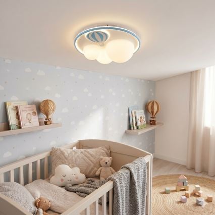 Zuma Line - Dimmbare LED-Deckenleuchte für Kinder LED/42W/230V 3000/5700K blau