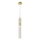 Zuma Line - Pendelleuchte an Kabel 1xE14/7W/230V goldfarben