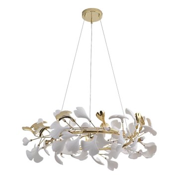 Zuma Line - Pendelleuchte an Kabel 6xG9/42W/230V goldfarben