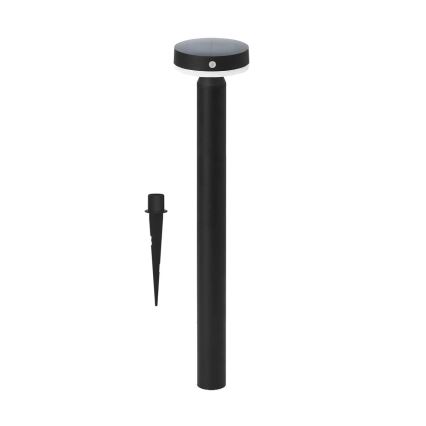Zuma Line - LED-Solarleuchte mit Bewegungs- und Dämmerungssensor LED/4,5W/2000 mAh IP44 schwarz