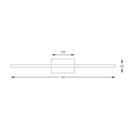 Zuma Line - LED-Bilderleuchte LED/10W/230V 45 cm golden