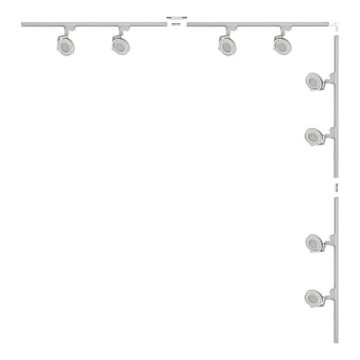 Zuma Line - Spot im Schienensystem 8xGU10/15W/230V Weiß
