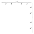 Zuma Line - Spotbeleuchtung im Schienensystem 8xGU10/35W/230V Weiß