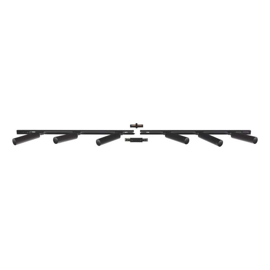 Zuma Line - Strahler in Schienensystem 6xGU10/35W/230V schwarz