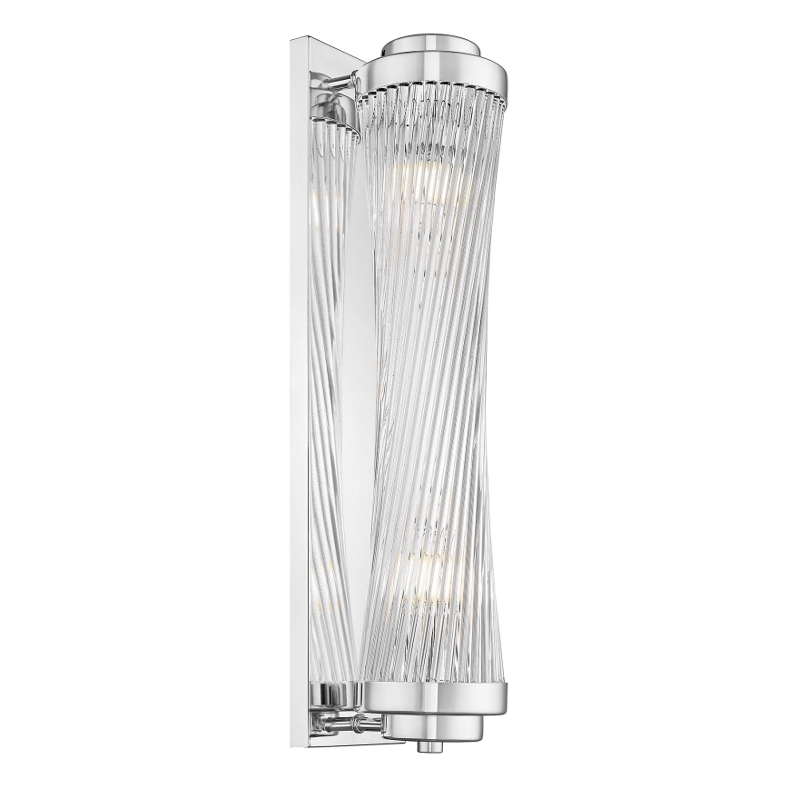 Zuma Line - Wandleuchte 2xE14/60W/230V glänzender Chrom