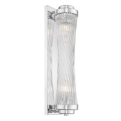 Zuma Line - Wandleuchte 2xE14/60W/230V glänzendes Chrom