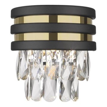 Zuma Line - Wandleuchte 1xG9/42W/230V schwarz/gold