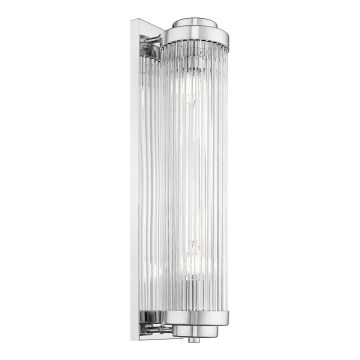 Zuma Line - Wandleuchte 2xE14/60W/230V glänzendes Chrom