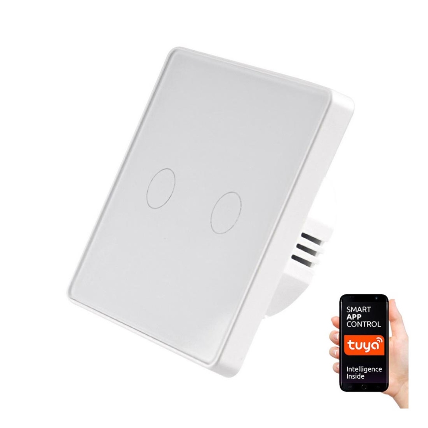 Zweipoliger Touchschalter SMART 2x800W/230V Wi-Fi Tuya