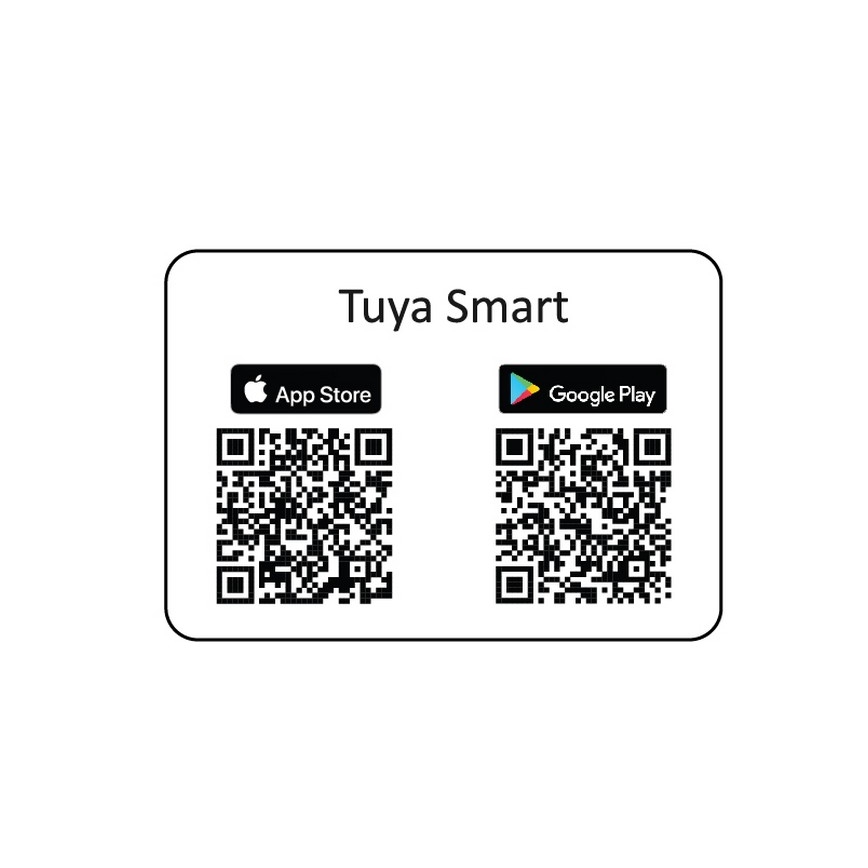 Zweipoliger Touchschalter SMART 2x800W/230V Wi-Fi Tuya