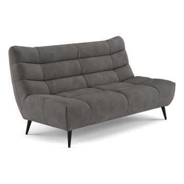 Zweisitzer-Sofa ALBA grau