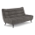 Zweisitzer-Sofa ALBA grau