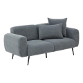 Zweisitzer-Sofa PISA, grau